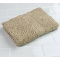 thumbnail image 3 of Mainstays Basic Washcloth, Soft 100% Cotton and Highly Absorbent Washcloth, Tan, 3 of 5
