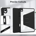 thumbnail image 3 of Funda de Tableta Acrílica Giratoria 360° para Samsung Galaxy Tab S11 SM-X730/SM-X736B de 11 Pulgadas (Negro), 3 of 5