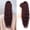 BLACK/Brown, variant on SUCS Women Long Curly Ponytail High-temperature Silk Fluffy Corn Perm Mustache Ponytail Hair