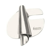 JGJJUGN Sewing Rolled Hemmer Foot for Household Sewing Machine, Narrow Rolled Hemming Attachment, Multi-Functional Fabric Edger, Metal Hemmer Tool for Easy Hemming and Binding