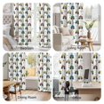 thumbnail image 5 of Monster Cartoon Truck White Pattern Blackout Curtains,Triple Weaved Fabric,Thermal Insulated,Room Darkening,Grommet Top,2 Panels,52x108in(132x274cm), 5 of 6