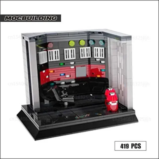 Blocks Movie Ultimate Collector Mini Model Modular Displays Moc Building Block DIY Assembly Bricks Creative Street View Toys Gifts 240120