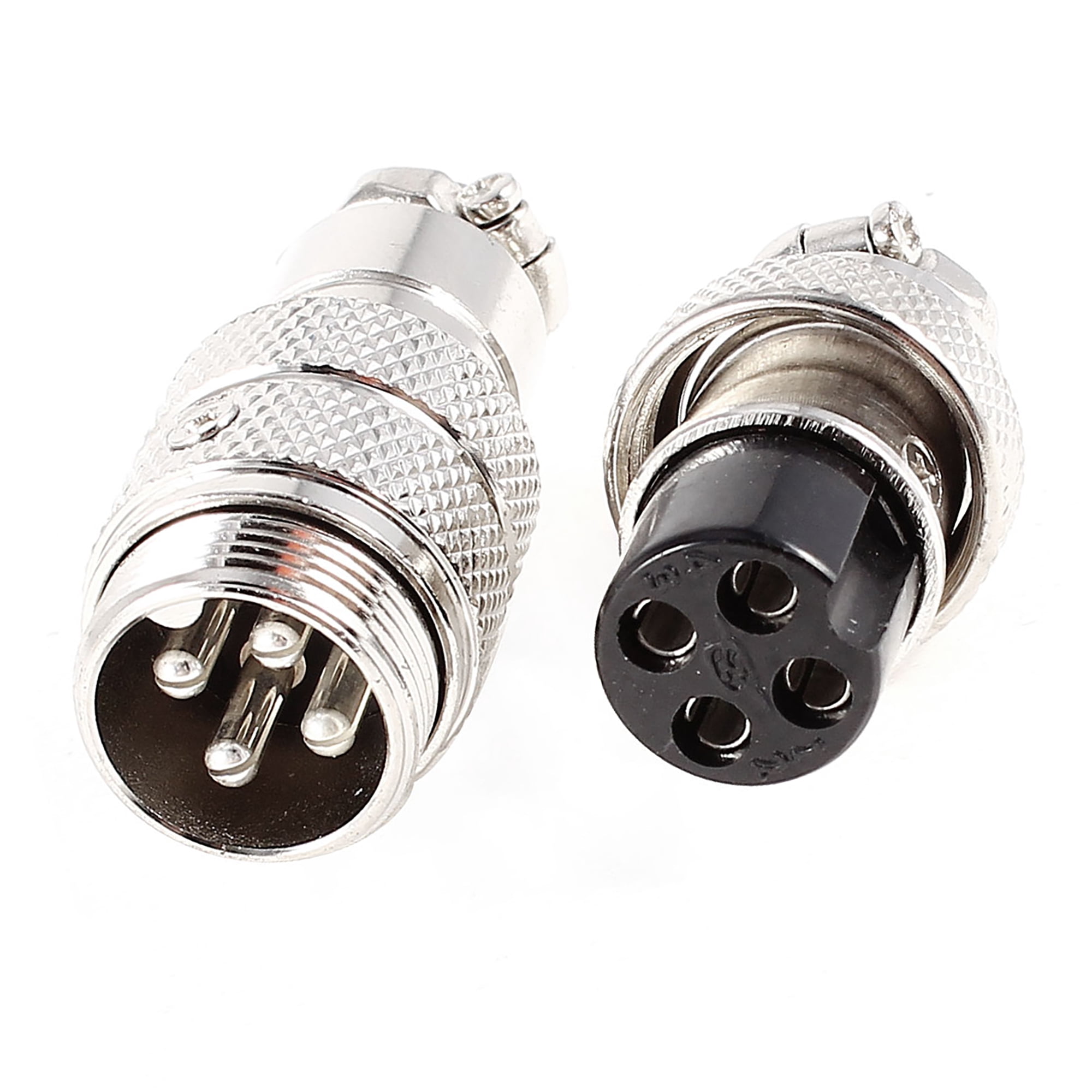 Unique Bargains 4 Pin Microphone Connector Designed For Audio Applications