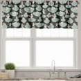 thumbnail image 3 of Ambesonne Wings Print Valance & Curtain, Love Sleeps on Clouds, 55"x45", Pale Blue Grey Peach, 3 of 7