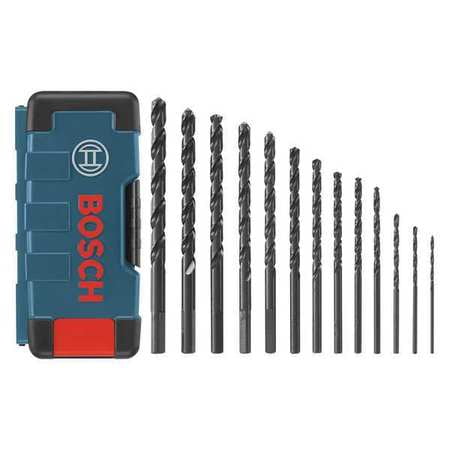 - Bosch BL13 Black Oxide Drill Bit Set (13 pc)
