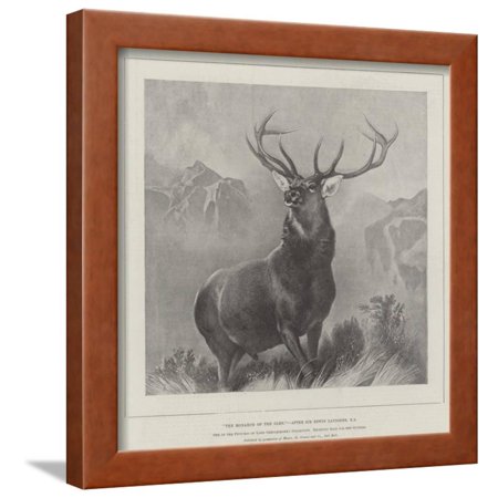 The Monarch Of The Glen Framed Print Wall Art By Edwin Landseer