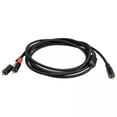 thumbnail image 1 of Cable Subwoofer RCA a 2RCA y Adaptador Divisor Hugo 1m Macho a dos RCA, 1 of 9