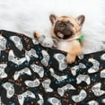 thumbnail image 3 of Yiaed Game Print Dog Blankets-Cat Blanket Washable for Couch Protection,Puppy Blanket, Soft Plush Reversible Throw Furniture Protector-Large, 3 of 8