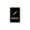 Black Gold, variant on Portrait Round Bakery Sign (Black / Silver) - Small 4" x 6"
