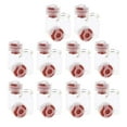 thumbnail image 1 of 20pcs Pro Frascos de Transpente de Borosilicato Frascos de Muestra Conjuntos NO TÓXICOS - rojo Sunnimix Viales sellados estériles, 1 of 8