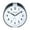 Black, variant on Battery Alarm Clock for Bedroom, Small Clocks Battery Operated, Bedside Clock, Silent Retro Small Table Clock and Desk Clocks for Office