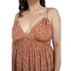 thumbnail image 4 of Vestido Largo Doble Tirante Zenobia Talla Extra 11746 Canela Cafe 38, 4 of 6