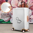 thumbnail image 4 of Stretch Luggage Cover L(25-28in)– Elastic Travel Suitcase Protector with Handle Openings & Bottom Closure, Washable Polyester Spandex Cover for 18"-32" Suitcases, S/M/L/XL Size, 4 of 6
