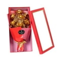 thumbnail image 2 of Rosa bañada en oro Fiudx regalo romántico para aniversario novia y San Valentín, 2 of 5
