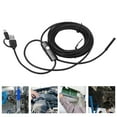 thumbnail image 3 of 3 In 1 Endoscope, Portable AN100-5.5 Easy Operation Pipe Inspection Camera Flexible With 6 LED Light For Drainage For Electrical Repair 2m, 3 of 8