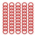 thumbnail image 1 of 50pcs Colorful Circle Ring Scrapbook Binding Buckle Hoop Binder Rings For Loose Leaf, 15/20/28/40mm, 1 of 5