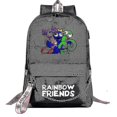 thumbnail image 1 of Rainbow Friend Oxford Cloth Bag Schoolbag Backpack-3, 1 of 4