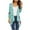 Green, variant on LOVZFMLL Cardigan for Women's Gradient Printed Long Sleeved Irregular Hem Pleated CardiganCardigan