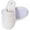 White, variant on Women Slipper Cozy Memory Foam, Indoor Outdoor Rubber Sole