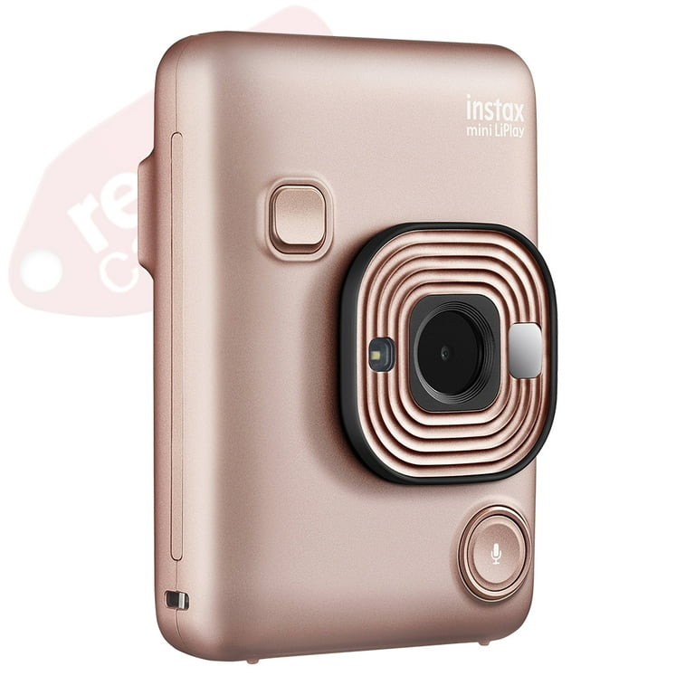 instax mini LiPlay ブラック/ローズゴールド Fujifilm Instax Mini LiPlay Hybrid Instant Camera Value Pack
