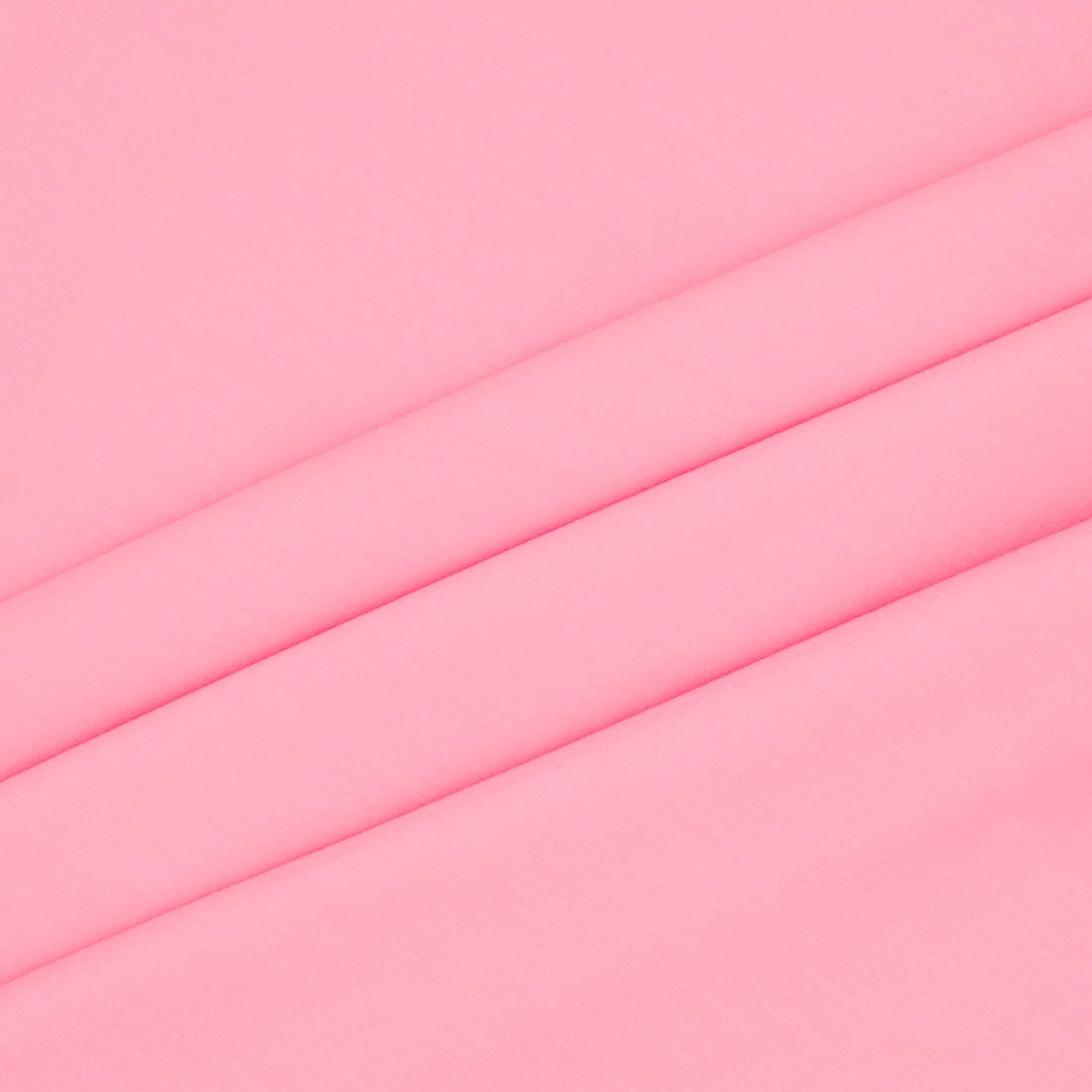 (2 pack) Shason Textile 4 Yard Cut Poly Cotton Fabric, Pink, 44" Wide for Craft & Quilting Projects