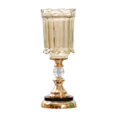 thumbnail image 1 of Jarrón de cristal para flores, contenedor decorativo para flores, soporte de mesa para flores de interior Corto, 1 of 9
