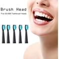 thumbnail image 2 of 5 Pack Medium Soft Nylon Brush Toothbrush Replacement Heads Compatible with FW-507/508/551/515, 2 of 7