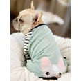 thumbnail image 2 of French Bulldog Pajamas | Frenchie Clothing | Cream Frenchie dog, 2 of 4