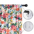 thumbnail image 4 of Blackout Kids Curtains,Pioneer Flower Floral Print Pattern Childrens Insulated Curtains Set Of 2,Bedroom Essentials,Toddler Room Decor 42"x54", 4 of 5