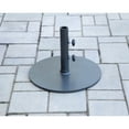 thumbnail image 4 of Hanover Commercial-Grade Outdoor 50 lbs Black Round Aluminum Patio Umbrella Base with Rust Resistant Material, 4 of 4