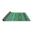 thumbnail image 2 of Ahgly Company Indoor Rectangle Abstract Turquoise Blue Modern Area Rugs, 7' x 9', 2 of 4