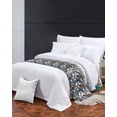thumbnail image 3 of Xipuska Country Leaves Bed Runners for Cal King Size Bed, Decorative Bed Throws for Foot of Bed, Spring Botanical Vines Plants Silhouette Bed Runner Sofa Throw Bedding Scarf Slipcover for Bedroom, 3 of 6