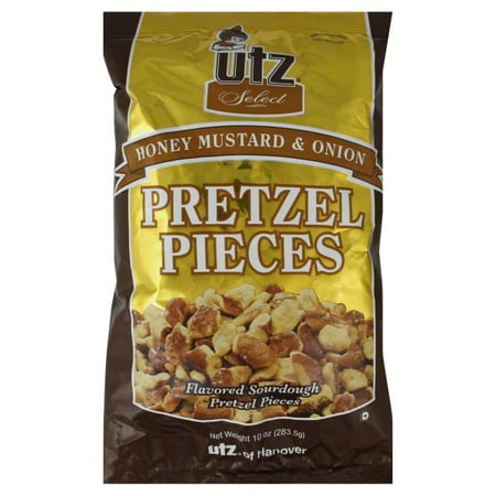 Utz Pretzel Pieces Honey Mustard & Onion, 10.0 OZ