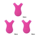 thumbnail image 1 of facefd 1/2/3/5 10pcs/bag Eyelash Brushes Plastic Eyelash Lifting Perm Comb Y Shape Portable Makeup Tools Rose Red 3PCS, 1 of 6