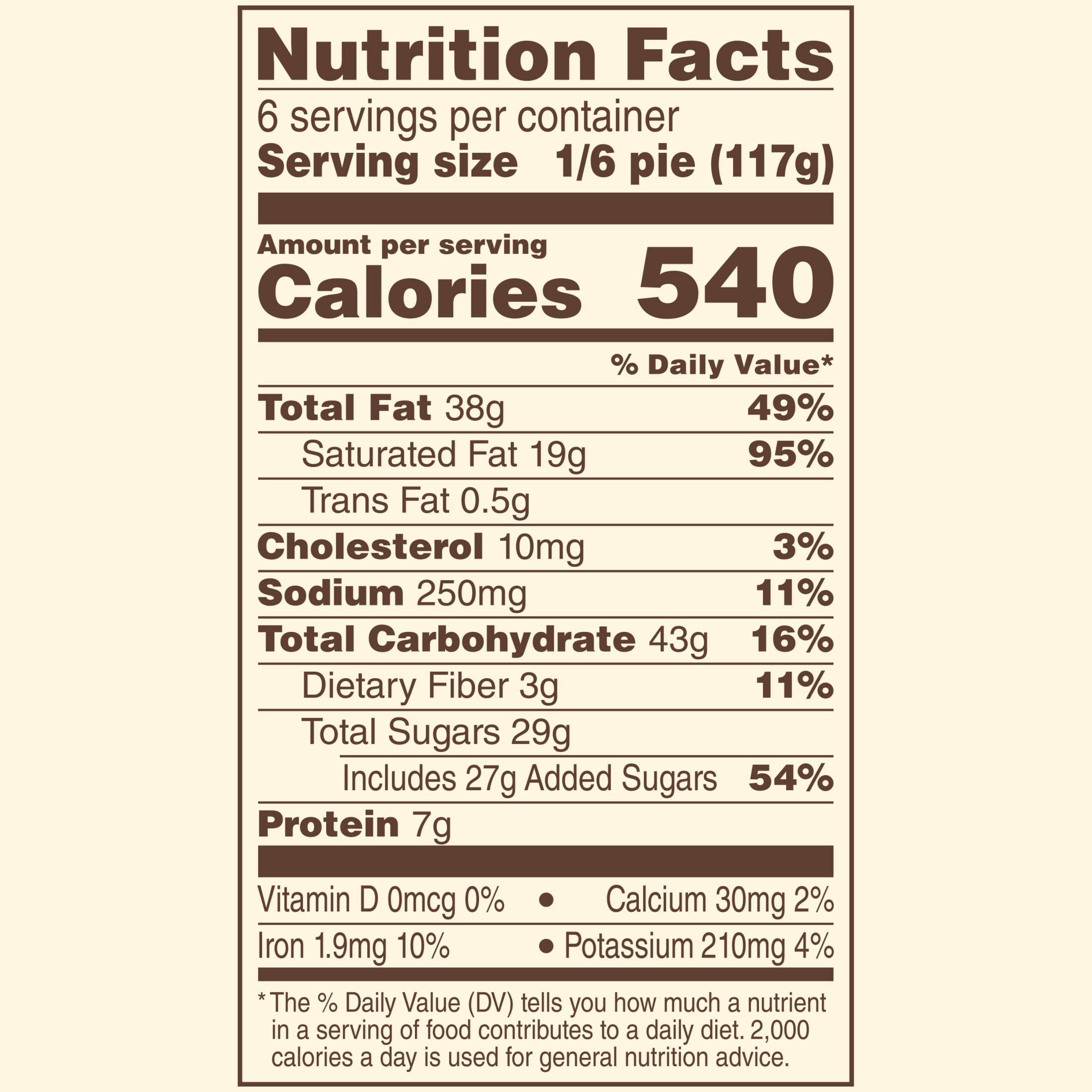 Marie Callender's Peanut Butter Cream Pie, Thaw & Enjoy Frozen Dessert, 24.8 oz.