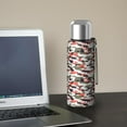thumbnail image 5 of Camouflage 20oz Stainless Steel Thermal Bottle with Tea Filter and Cup Lid, Vacuum Insulated Coffee Mug with 316L Inner Liner, Leakproof Travel Thermos for Office, Commute & Outdoor, 5 of 6