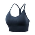 thumbnail image 7 of Xuanfei Women Y Back Spaghetti Thin Strap Breathable Stretchy Hem Sports Bra, 7 of 7