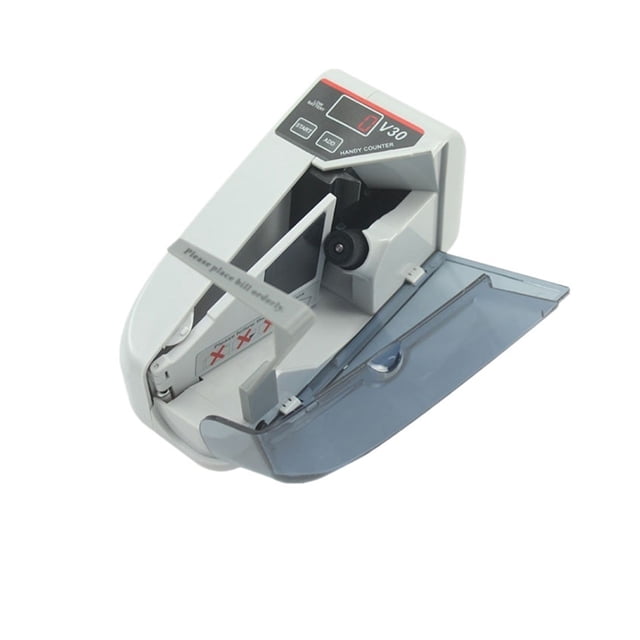 V30 Machine de Comptage d'Argent Portable Petite Machine de Comptage de Billets en Dollars de Devises Multi-Nationales, Conviviale pour l'Utilisateur