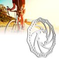 thumbnail image 4 of Bike Disc Brake Rotor, 140mm  Heat Dissipation High Hardness Bicycle Brake Disc With Screws For Upgrade, 4 of 8