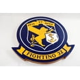 thumbnail image 2 of VF-32 Swordsman Plaque, 14", Mahogany, Navy, 2 of 2