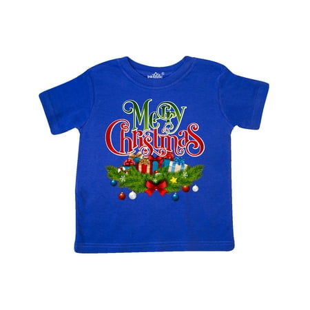 

Inktastic Merry Christmas Gift Toddler Boy or Toddler Girl T-Shirt