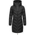 thumbnail image 5 of Marikoo Women's Winter Coat with Hood - Quilted, Long Puffer Jacket - Thigh-Length - Armasa, 5 of 9