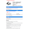 thumbnail image 2 of Fuel Pump - Compatible with 1990 - 1997, 1999 - 2005 Mazda Miata 1991 1992 1993 1994 1995 1996 2000 2001 2002 2003 2004, 2 of 2