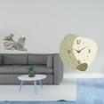 thumbnail image 2 of Estatua de gato, figura de escritorio, reloj de pared, silencioso, de resina nórdica, decorativo, adorno moderno, adecuado para estantería de oficina,, 2 of 8