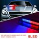 thumbnail image 2 of Luz de advertencia estroboscópica de tablero intermitente de emergencia Día de funcionamiento Flash LED Luces de policía JAMW Sencillez, 2 of 5