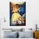 thumbnail image 5 of Tapiz de La Bella y la Bestia para hombre, dormitorio de niños, sala de estar, decoración de pared, 5 of 8