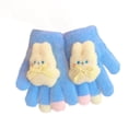 thumbnail image 2 of hengsof Children's Winter Warm Gloves Doll Decoration Kids Gloves Elastic Cuffs for Little Girls Boys, 2 of 4