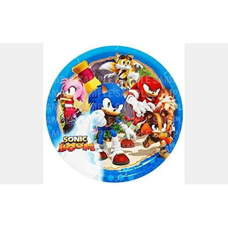 Personalized Round Bed - Sonic Hedgehog Boom Birthday Edible Image Photo 8