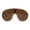 Tortoise (Brown), variant on Women's Rhinestones Sunglasses Oversized Round Goggle Style UV400 Black, Black