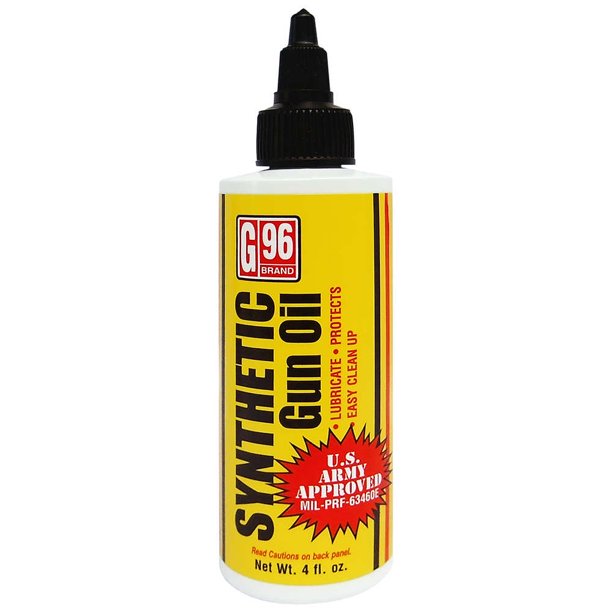 G96 SYNTHETIC GUN OIL LUBRICANT 4 OZ